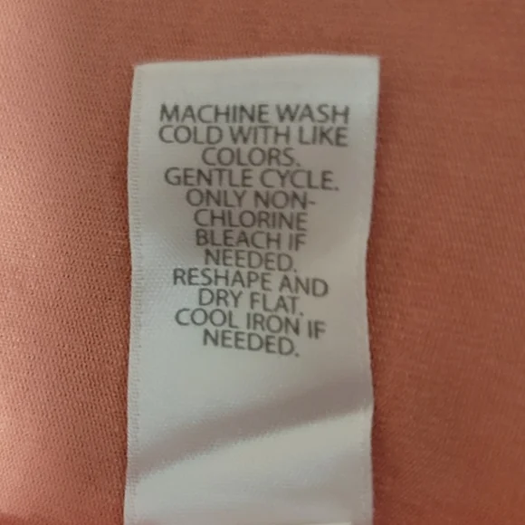 J. Jill Wearever Collection Apricot Asymetric Two Way Open Front Cardigan - XL - Picture 8 of 8